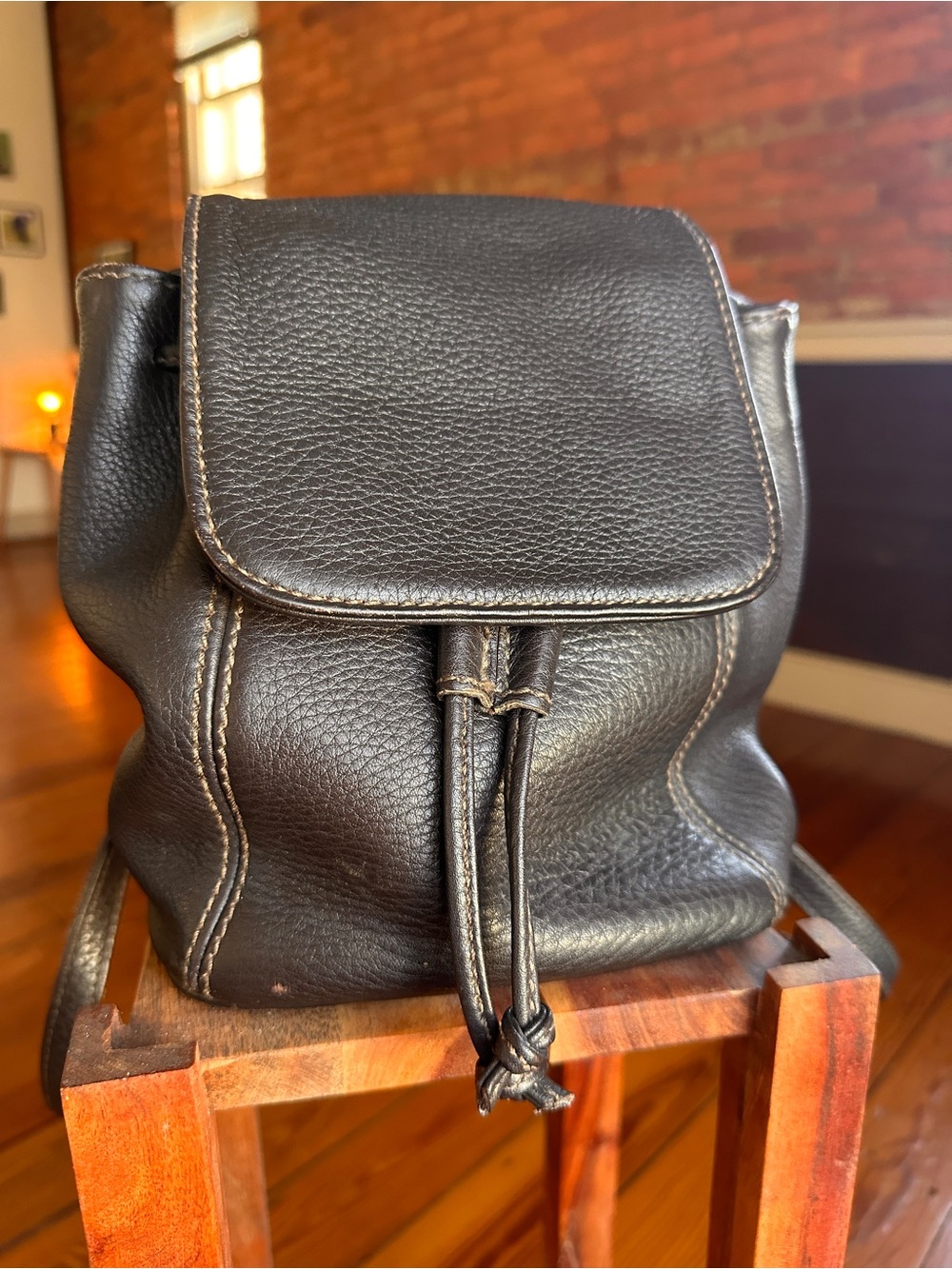 Vintage coach backpack